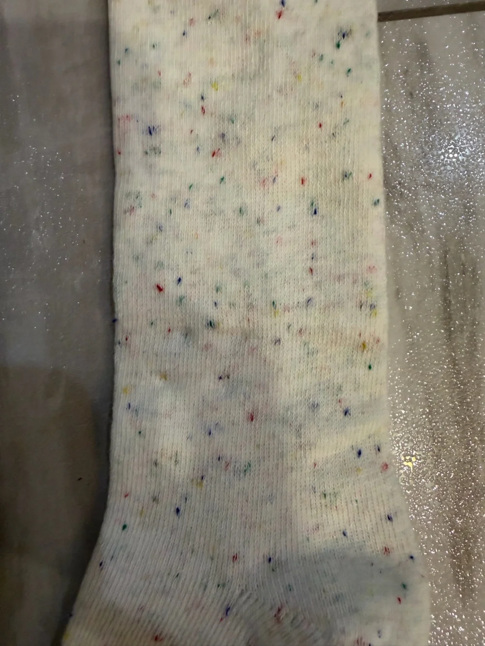 NWT RuffleButts 3-Pack Confetti & Sparkle Ruffle Top Knee Socks Girls 12-24M